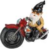 Design Toscano Axle Grease, the Biker Gnome Statue