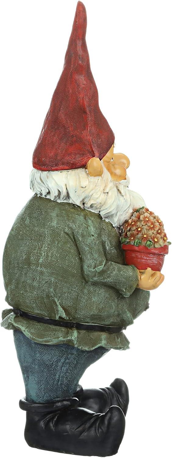 imageGarden Gnome Statue Dagobert with Gifts Garden Gnome Lawn GnomeDagobert With Gifts