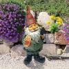 Garden Gnome Statue – Dagobert with Gifts Garden Gnome – Lawn Gnome(Dagobert With Gifts)