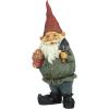 Garden Gnome Statue – Dagobert with Gifts Garden Gnome – Lawn Gnome(Dagobert With Gifts)