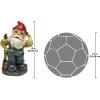 Garden Gnome Statue – Dagobert with Gifts Garden Gnome – Lawn Gnome(Dieter The Digging)