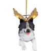ANGEL MALTESE ORNAMENT(Angel Border Collie)