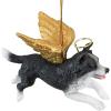 ANGEL MALTESE ORNAMENT(Angel Border Collie)