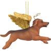 ANGEL MALTESE ORNAMENT(Angel Dachshund)