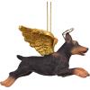 ANGEL MALTESE ORNAMENT(Stye: Angel Doberman)