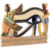 Design Toscano Egypitan Decor Eye of Horus Wall Sculpture Plaque, 12 Inch, Polyresin, Full Color, QL124212(Eye of Horus)
