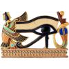 Design Toscano Egypitan Decor Eye of Horus Wall Sculpture Plaque, 12 Inch, Polyresin, Full Color, QL124212(Eye of Horus)