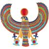 Design Toscano Egypitan Decor Eye of Horus Wall Sculpture Plaque, 12 Inch, Polyresin, Full Color, QL124212(Horus Plaque)