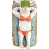 Design Toscano Beach Bunny Soaking Up Some Rays Rabbit Garden Statue