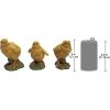 Design Toscano QM12335 Hatching Chicks, Baby Chicken Statues,Full Color