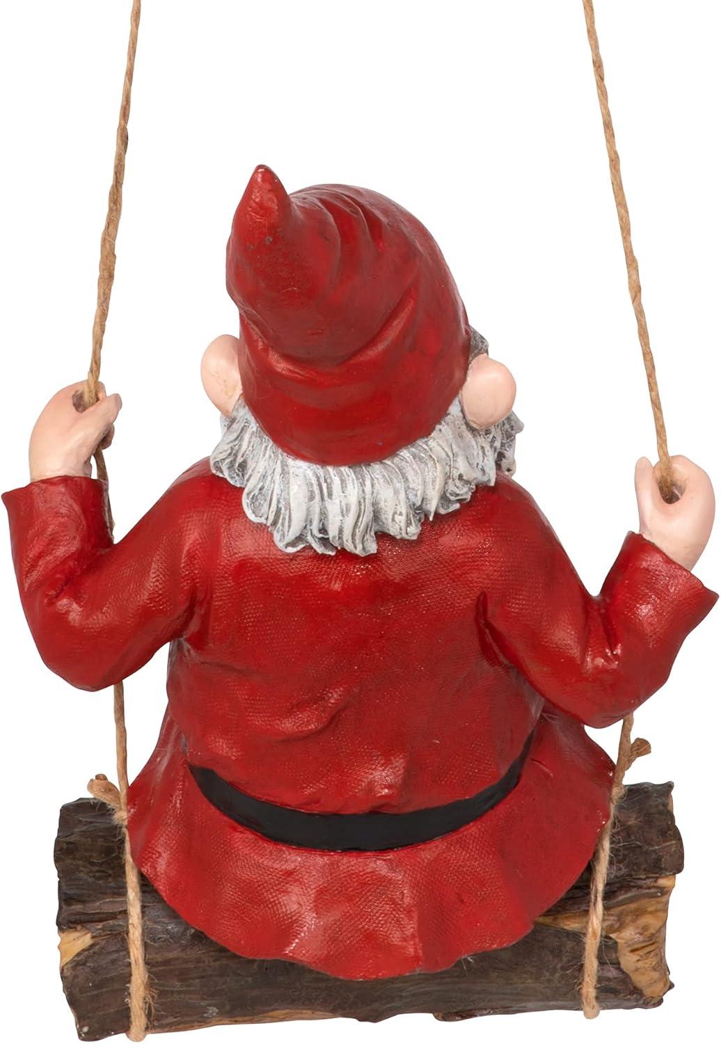 image:imageDesign Toscano Sammy the Swinging Gnome Sculpture