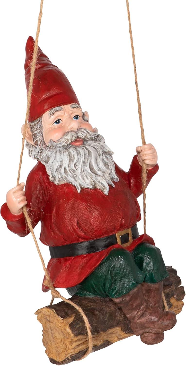 image:imageDesign Toscano Sammy the Swinging Gnome Sculpture