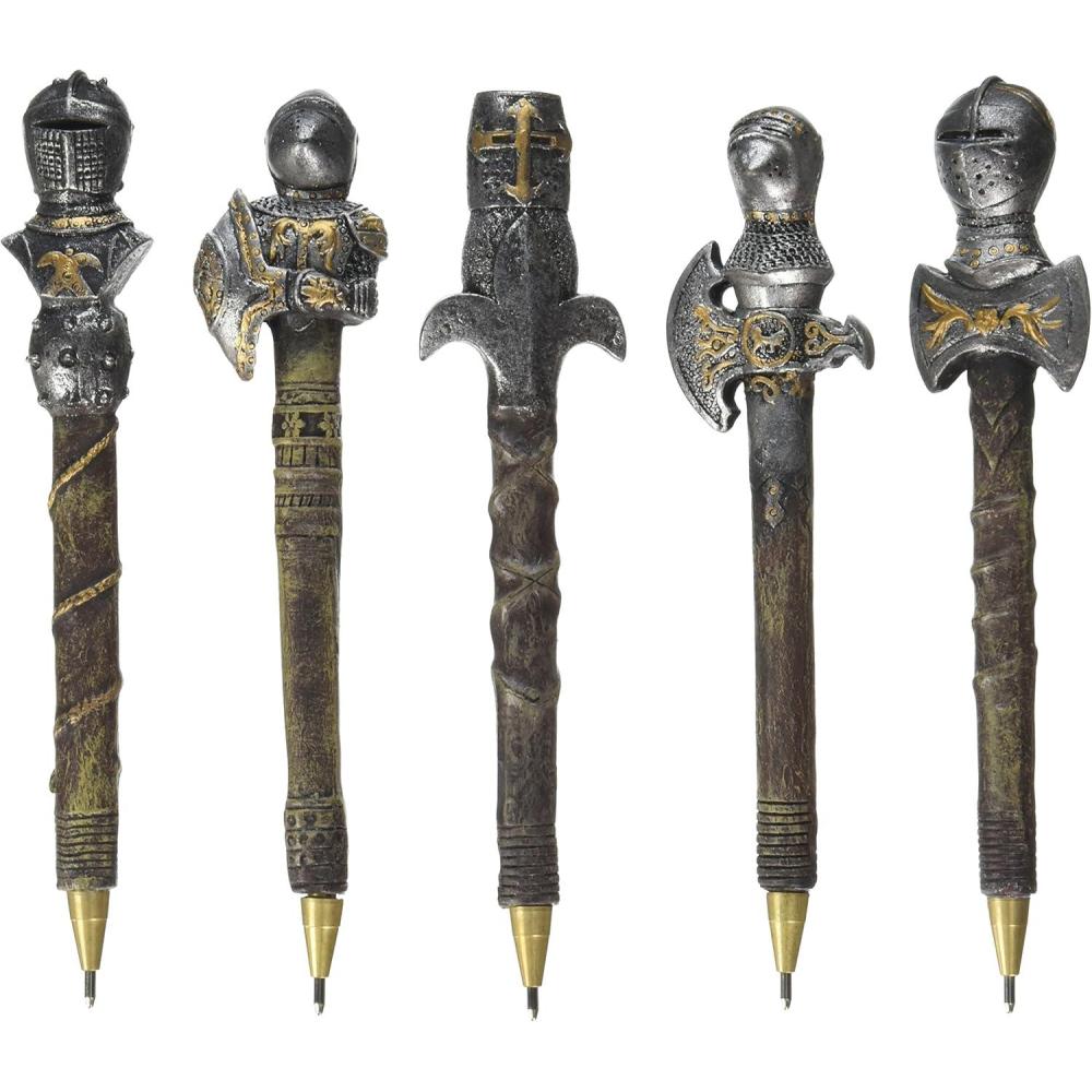 image:imageDesign Toscano CL993664 Knights of the Realm Battle Armor Pen C Set of 5Full Color