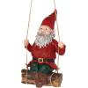 Design Toscano Sammy the Swinging Gnome Sculpture