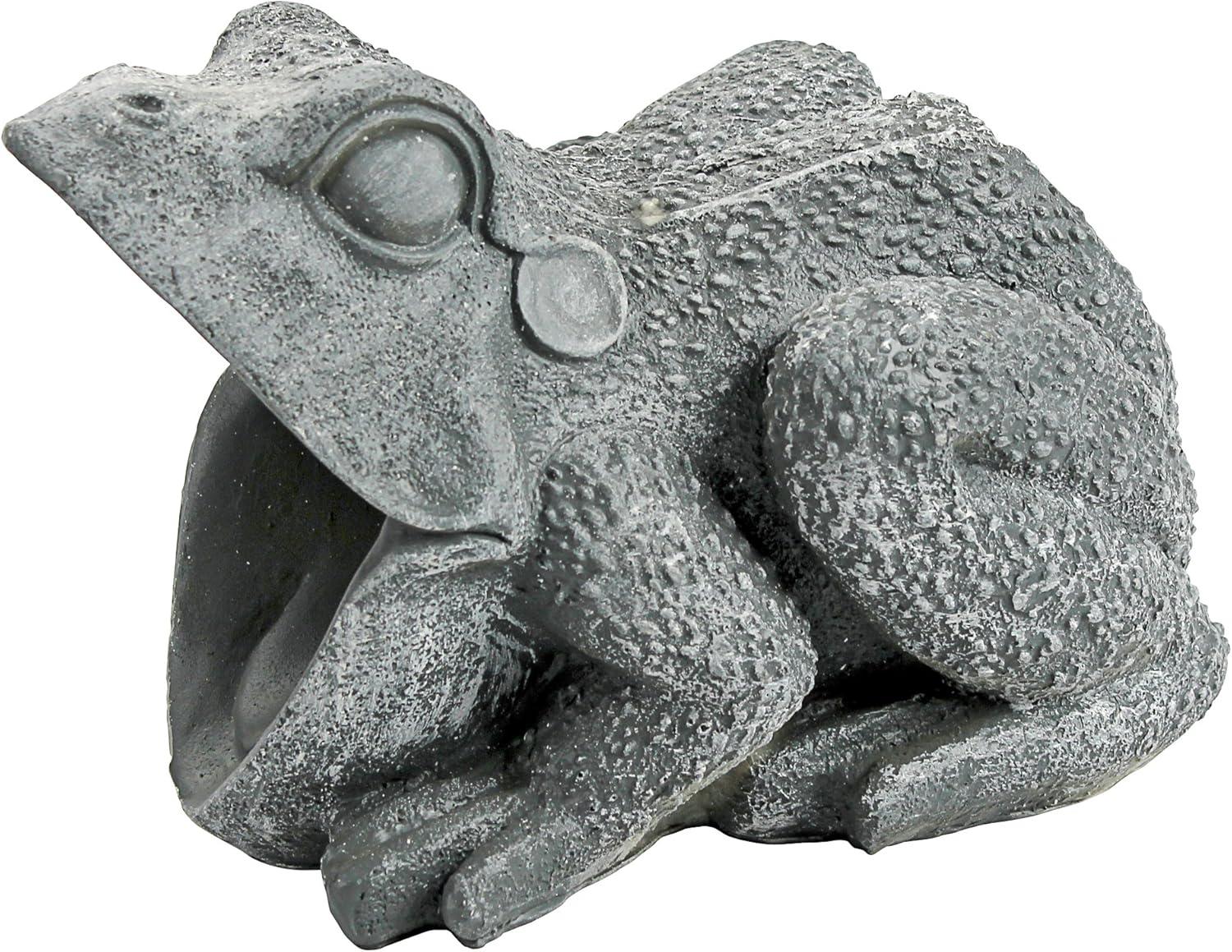 image:imageDesign Toscano QM7512081 Garden Frog Decorative Object Grey Stone