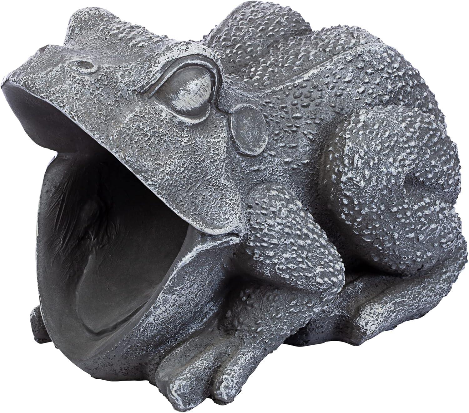 image:imageDesign Toscano QM7512081 Garden Frog Decorative Object Grey Stone