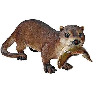 Design Toscano Catch of the Day Grand Bear Sculpture(Full Color Finish)