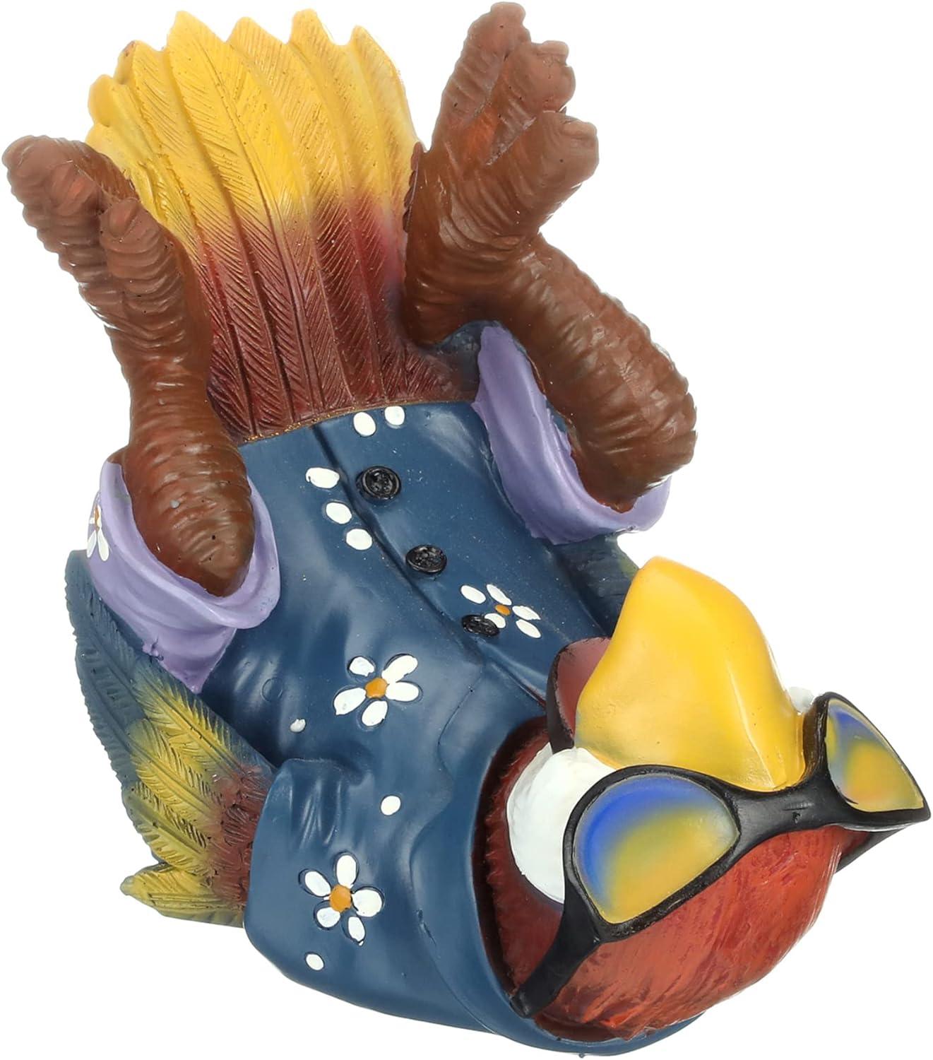image:imageDesign Toscano Beer Buddy Tiki Parrot Statue