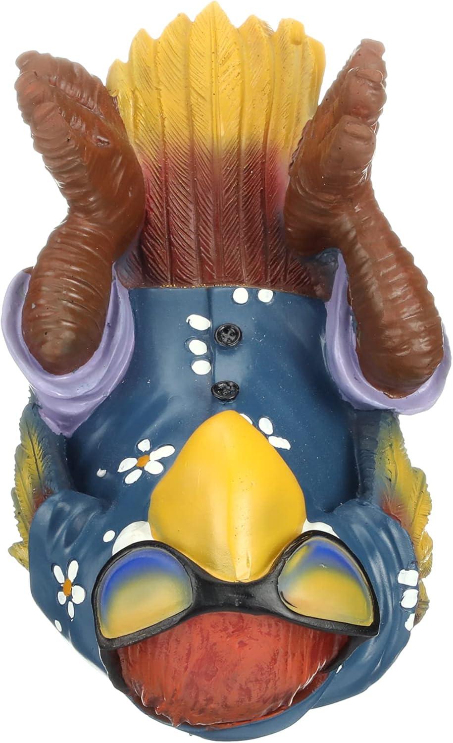 image:imageDesign Toscano Beer Buddy Tiki Parrot Statue