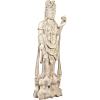 Design Toscano Guan-Yin Patroness of Compassion Asian Decor Outdoor Garden Statue, 54 inches Tall, Fiberglass Cast Stone Resin, Limestone Finish(Standing Goddess)