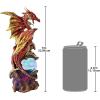 Design Toscano Dragon Defender of Life Source Orb(Dragon)