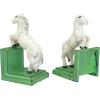 Design Toscano SP1601 Bookworm Bunny Rabbits Cast Iron Sculptural Bookend Pair, full color(Majestic Stallion)