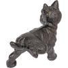 Design Toscano SP1601 Bookworm Bunny Rabbits Cast Iron Sculptural Bookend Pair, full color(Naughty Peeing Dog)