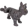 Design Toscano SP1601 Bookworm Bunny Rabbits Cast Iron Sculptural Bookend Pair, full color(Naughty Peeing Dog)