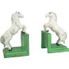 Design Toscano SP1601 Bookworm Bunny Rabbits Cast Iron Sculptural Bookend Pair, full color(Majestic Stallion)