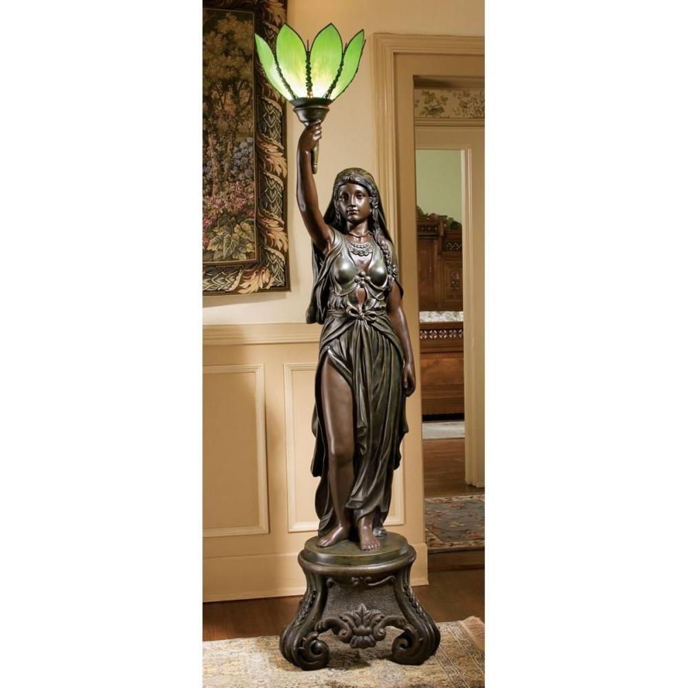 image:imageDesign Toscano Electra Maiden of Light Sculptural Floor Lamp