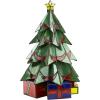 Design Toscano Christmas Tree Stained Glass Illuminated Sculpture, Large, full color,TF10019