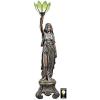 Design Toscano Electra, Maiden of Light Sculptural Floor Lamp