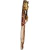 Design Toscano Medinet Habu Egyptian Wall Clock Sculpture, 40 Inch, Fiberglass Polyresin, Gold Leaf