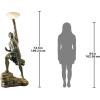 Design Toscano Prometheus Sculptural Floor Lamp
