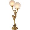 Design Toscano Dancer of Kapathurl Illuminated Sculpture,Gold