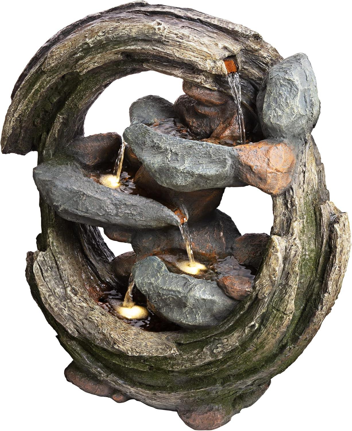 image:imageDesign Toscano Mystic Ridge Cascading Waterfall Garden Fountain