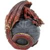 Design Toscano CL551022 Dragon Protector of the Celtic Orb Sculptural Box,full color