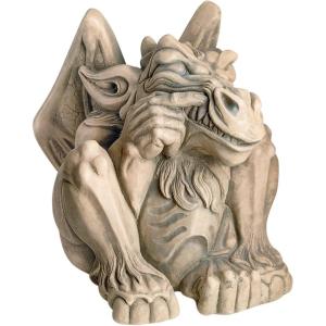 Design Toscano OS69003 Feast on Fools Gargoyle Statue: Large,gothic stone,Medium(Medium)