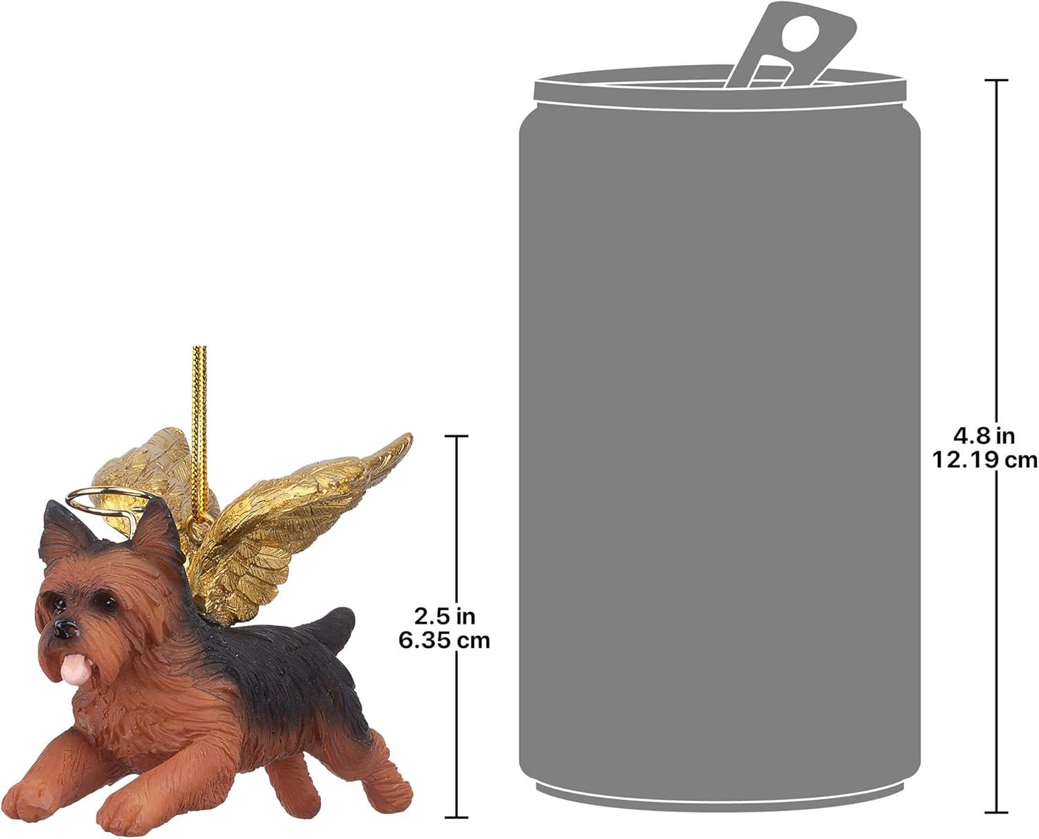 image:imageChristmas Tree Ornaments Honor The Pooch Boxer Holiday Angel Dog Ornaments Christmas DecorationsAngel Yorkie