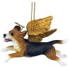 Christmas Tree Ornaments – Honor The Pooch Boxer Holiday Angel Dog Ornaments – Christmas Decorations(Angel Beagle)