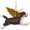 Christmas Tree Ornaments – Honor The Pooch Boxer Holiday Angel Dog Ornaments – Christmas Decorations(Angel Charles Cavalier)