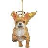 Christmas Tree Ornaments – Honor The Pooch Boxer Holiday Angel Dog Ornaments – Christmas Decorations(Angel Chihuahua)