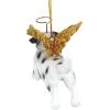 Christmas Tree Ornaments – Honor The Pooch Boxer Holiday Angel Dog Ornaments – Christmas Decorations(Angel Dalmatian)
