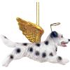 Christmas Tree Ornaments – Honor The Pooch Boxer Holiday Angel Dog Ornaments – Christmas Decorations(Angel Dalmatian)
