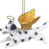 Christmas Tree Ornaments – Honor The Pooch Boxer Holiday Angel Dog Ornaments – Christmas Decorations(Angel Dalmatian)