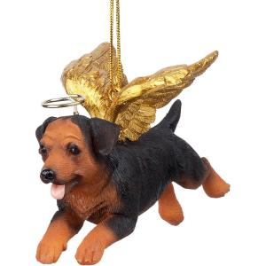 Christmas Tree Ornaments – Honor The Pooch Boxer Holiday Angel Dog Ornaments – Christmas Decorations(Multi Color)