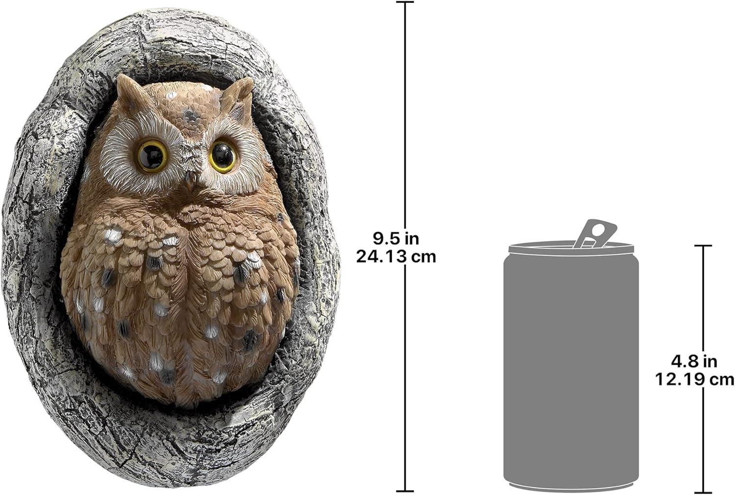 image:imageDesign Toscano Knothole Owl Tree Sculpture