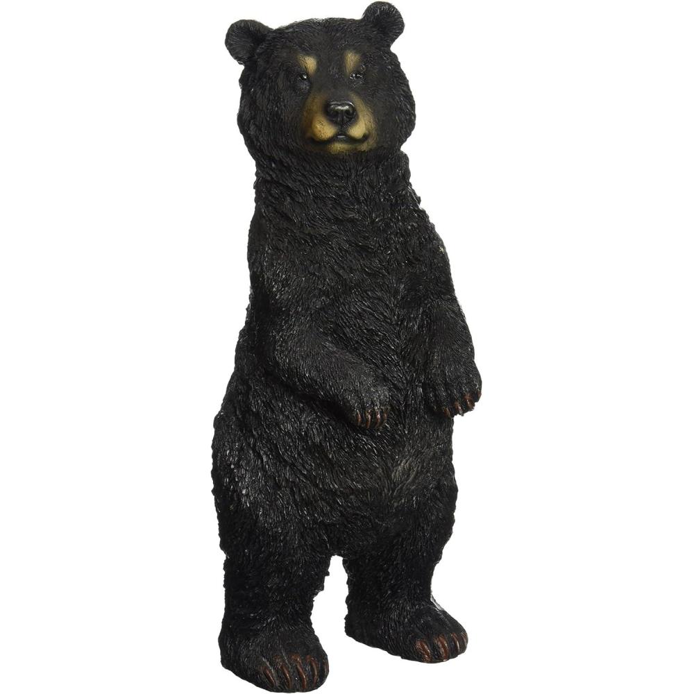 image:imageDesign Toscano Black Bear Statue Standing MulticoloredStanding
