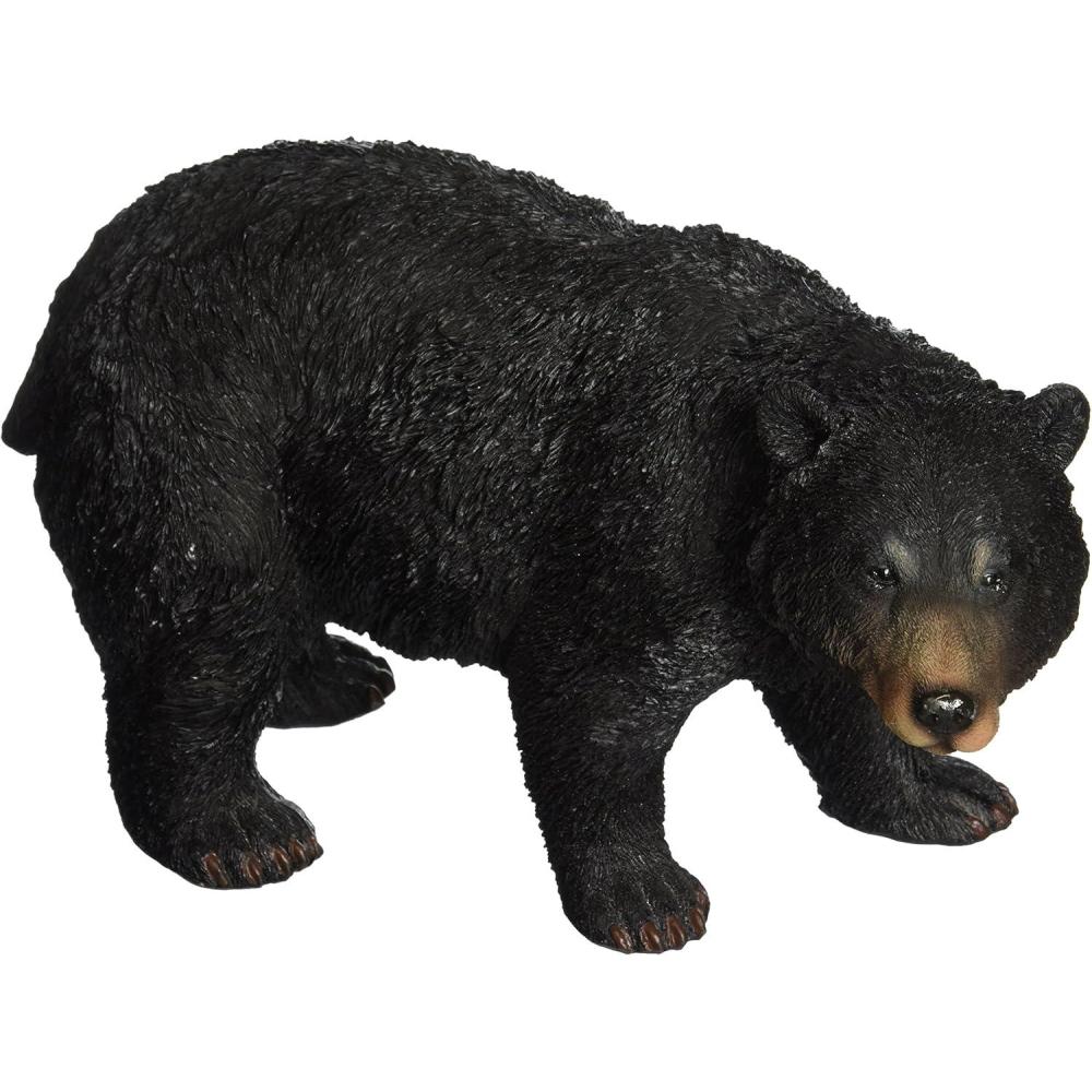 image:imageDesign Toscano Black Bear Statue Standing MulticoloredWalking