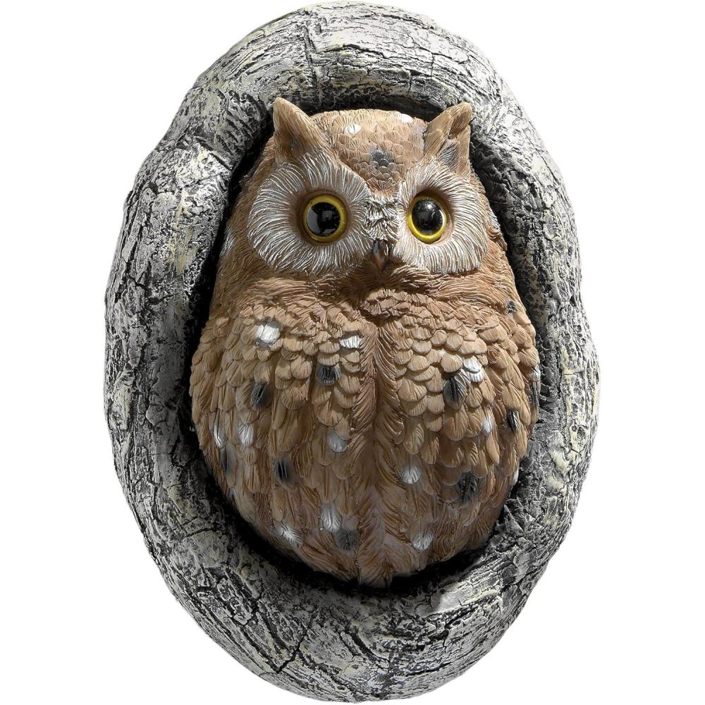 image:imageDesign Toscano Knothole Owl Tree Sculpture